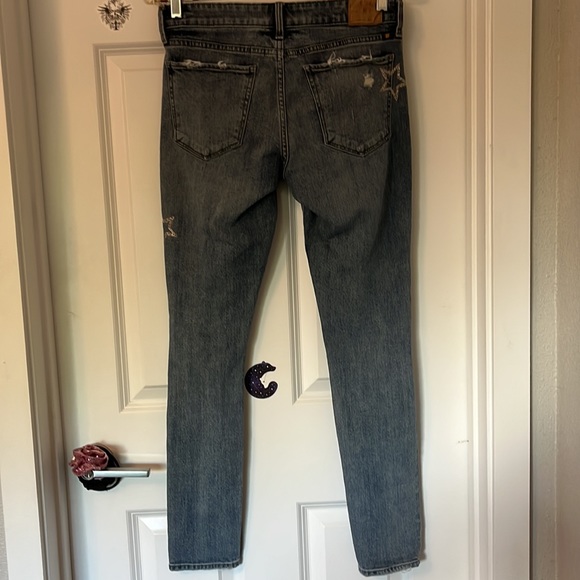 🍀 LUCKY⭐️ BRAND👖STAR JEANS ⭐️SZ.2  SUPER CUTE POW BANG BOOM BUTT🆒🫶🏼🧿🔮🌪️ - Picture 9 of 9